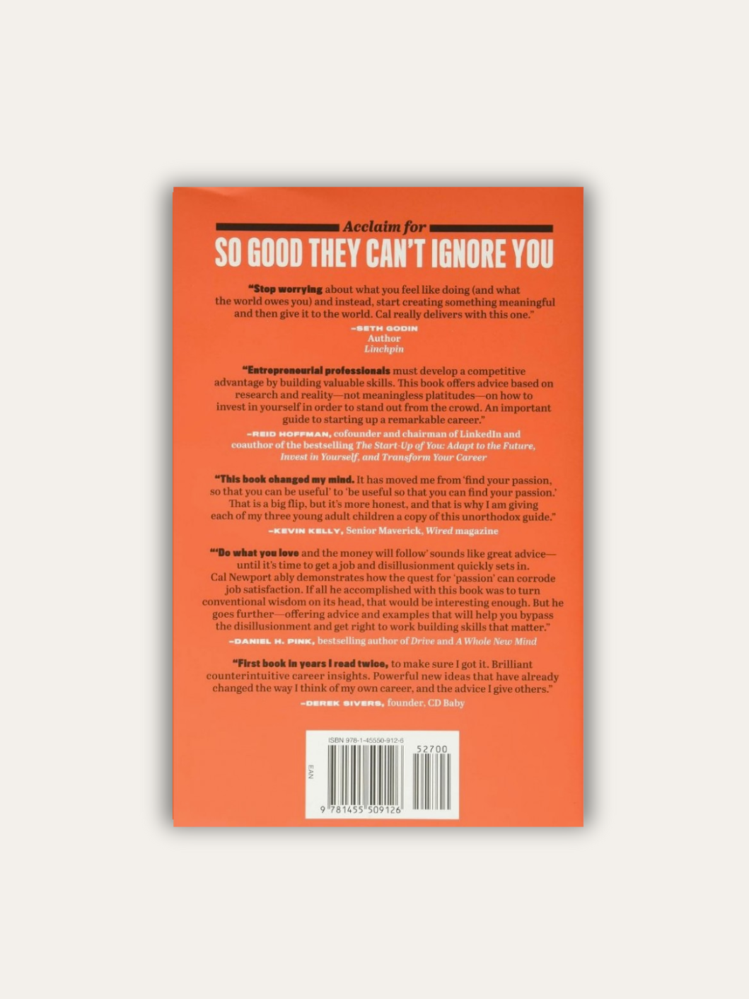So Good They Can't Ignore You